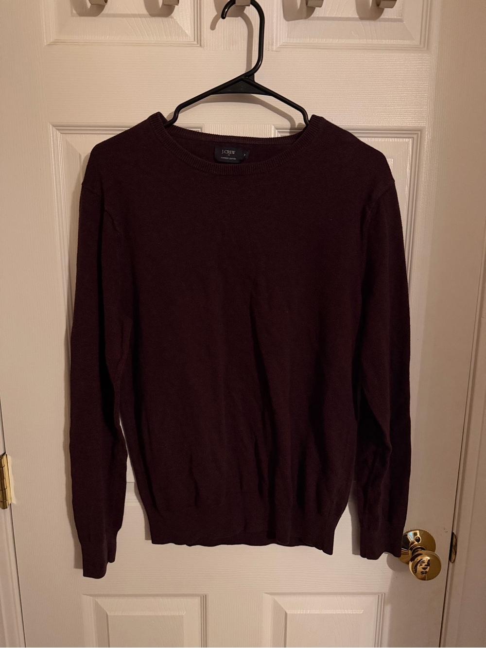 J. Crew Men’s Crewneck Sweater - Burgundy
